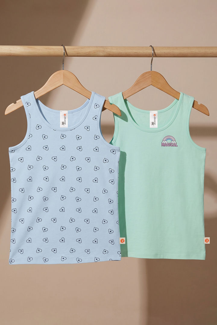 Zivame Girls Tanks (Pack of 2) - Multicolor — image 13